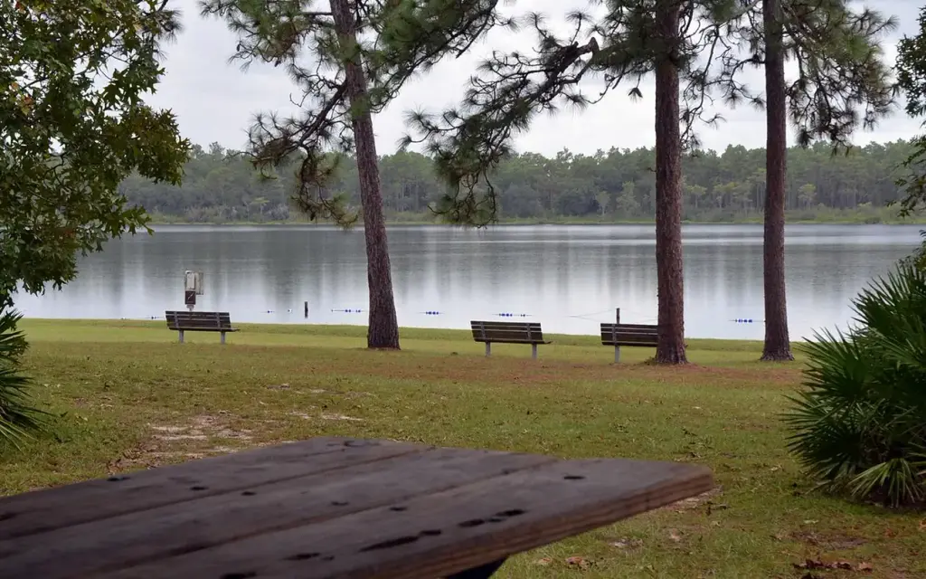 Camel Lake Campground, a Forest Service campground