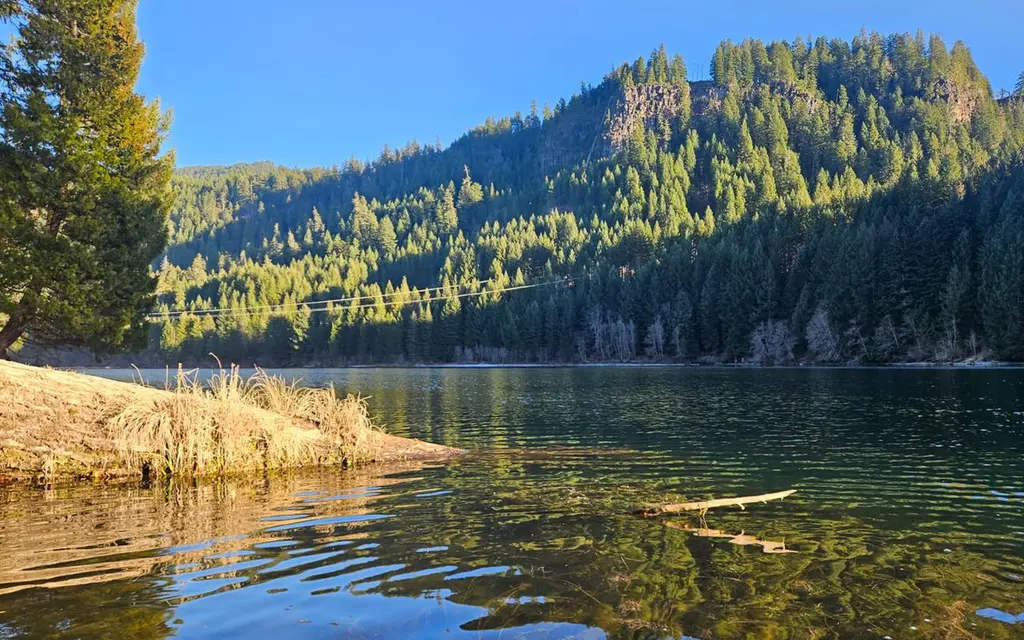 Toketee Lake Campground, a Forest Service campground