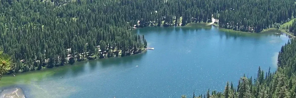 Bonaparte Lake Campground, a Forest Service campground