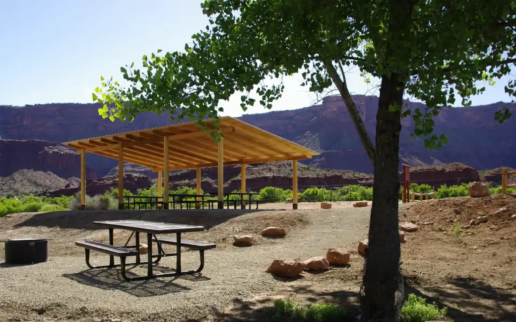 Hittle Bottom Group Site, a BLM group camp