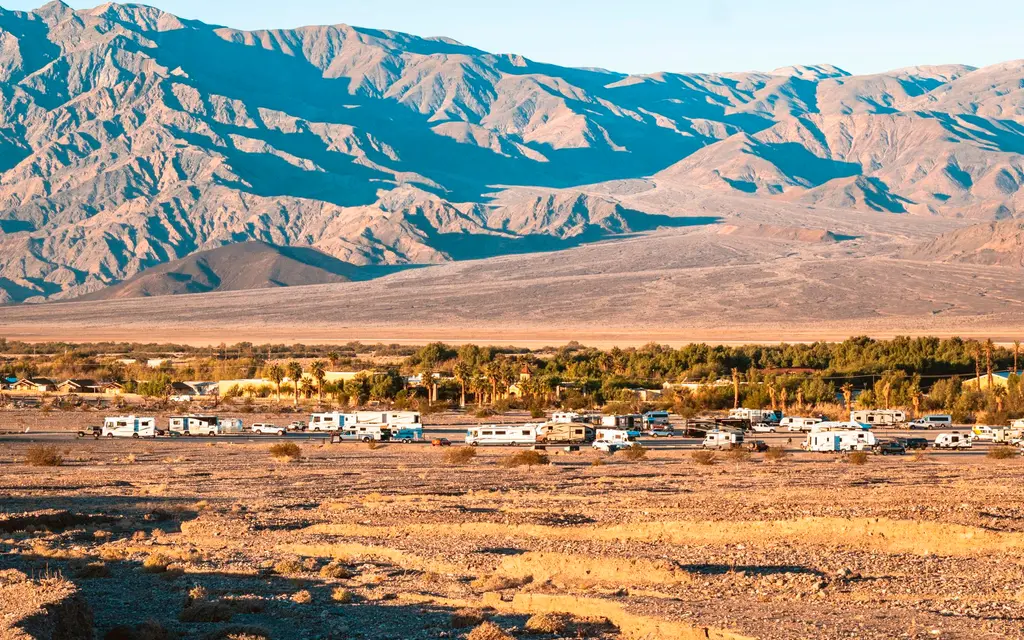 Sunset Campground, a National Park Service campground