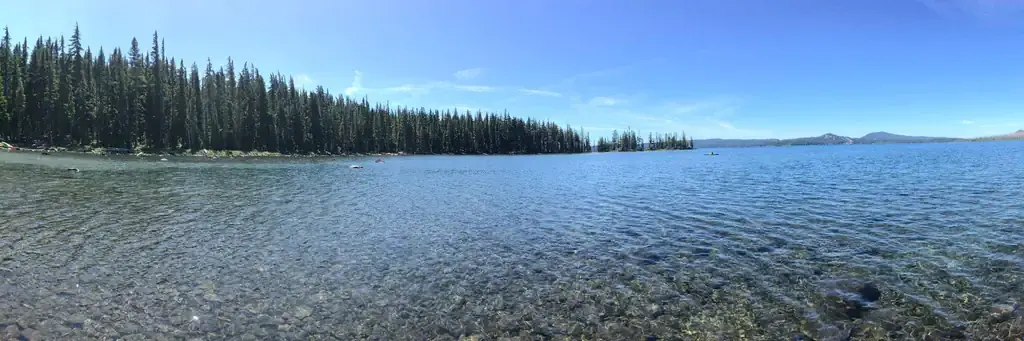 Islet Campground, a Forest Service campground