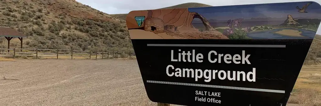 Little Creek Campground, a BLM campground