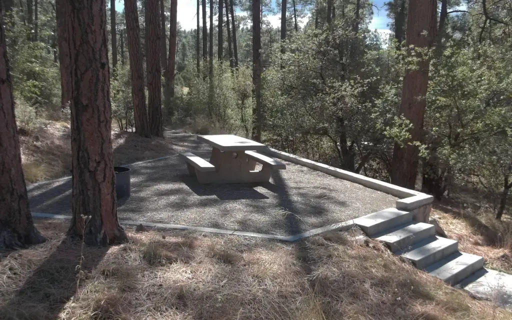 White Spar Campground, a Forest Service campground