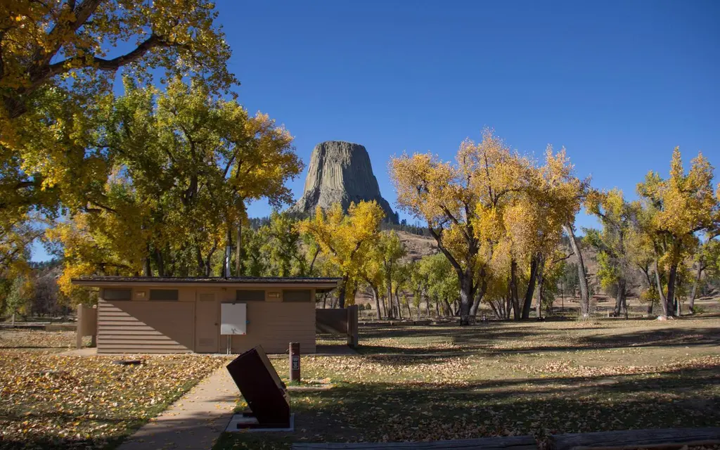 Belle Fourche River Campground, a National Park Service campground