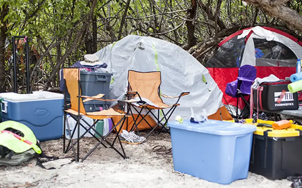 Garden Key Campground, a National Park Service campground