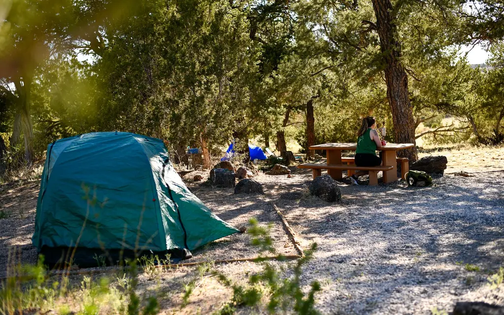 El Morro Campground, a National Park Service campground