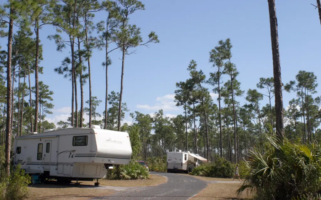 Long Pine Key Campground, a National Park Service campground