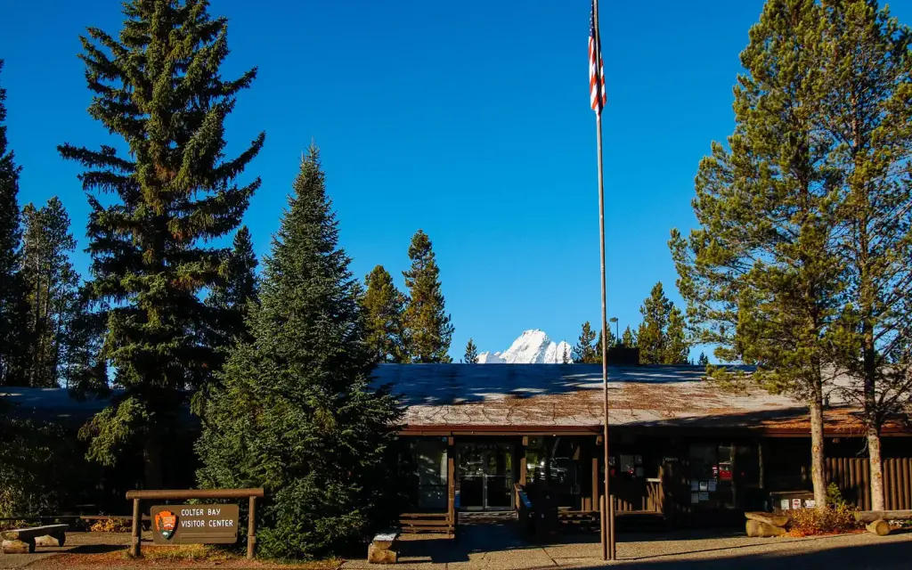 Colter Bay Campground, a National Park Service campground