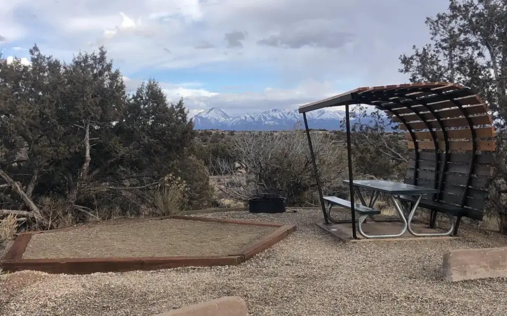 Hovenweep Campground, a National Park Service campground