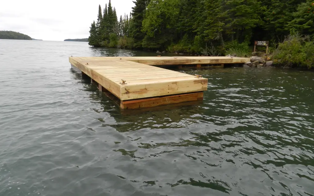 Beaver Island Campground, a National Park Service campground