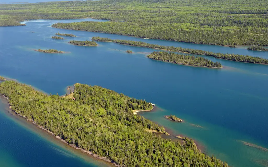 Belle Isle Campground, a National Park Service campground