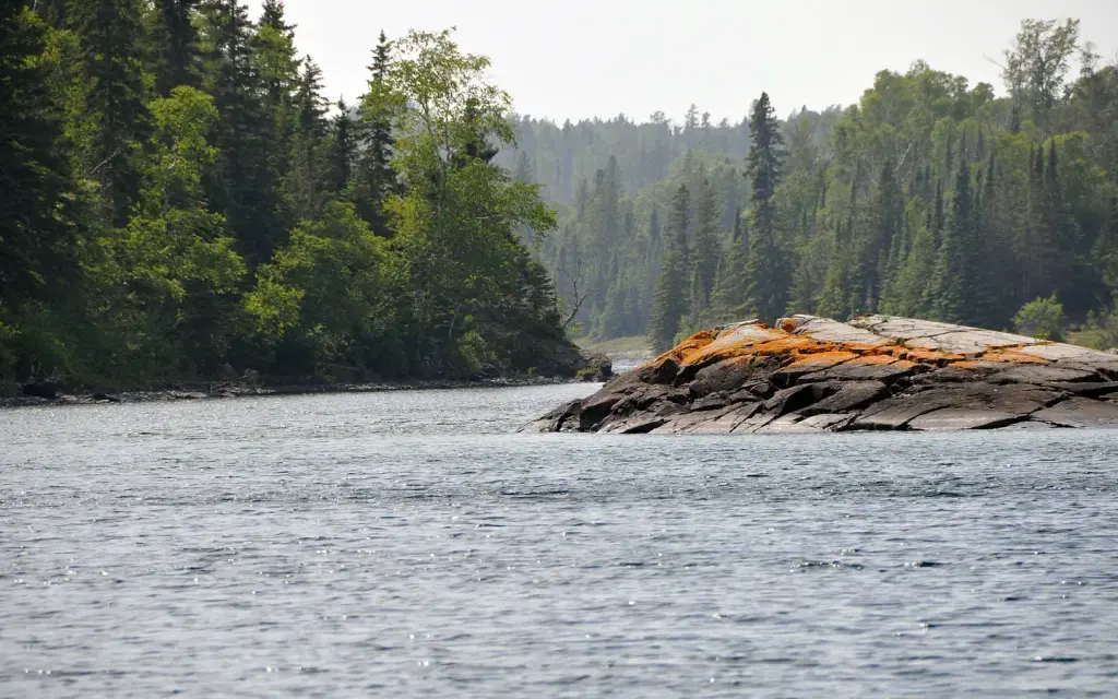 Chippewa Harbor Campground, a National Park Service campground