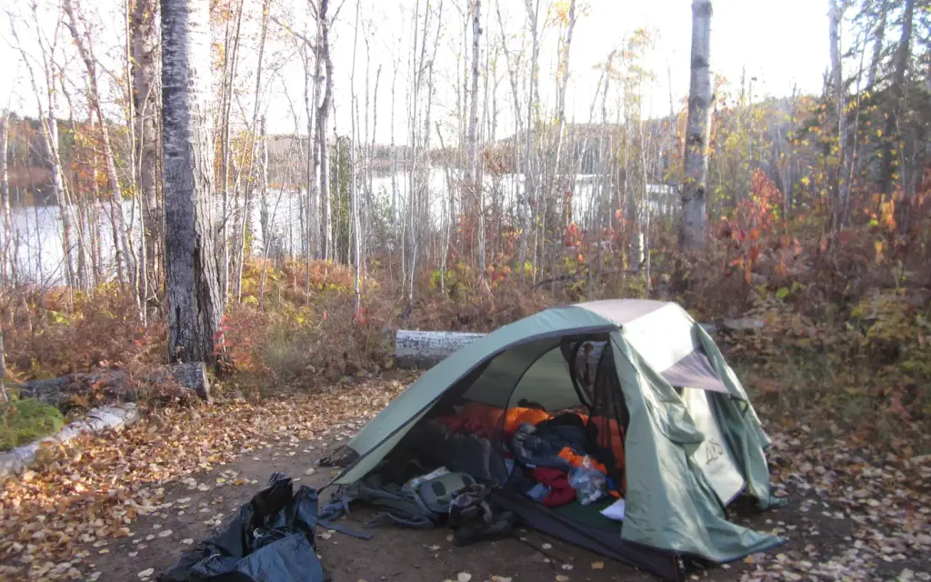 Hatchet Lake Campground, a National Park Service campground