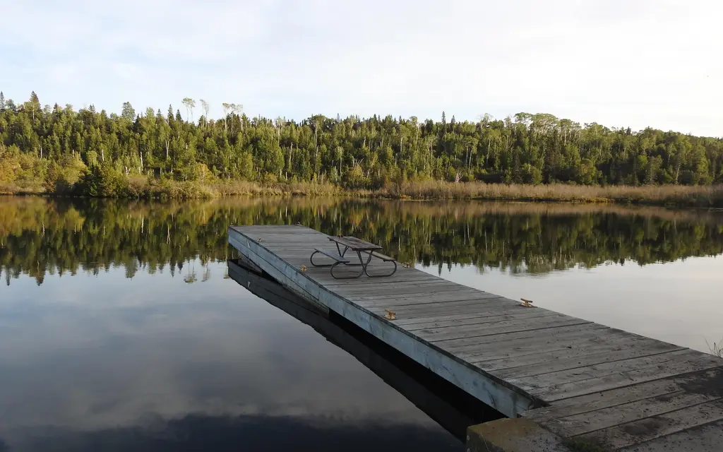 McCargoe Cove Campground, a National Park Service campground