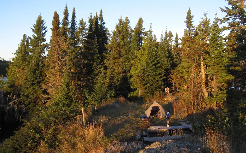 Pickerel Cove Campground, a National Park Service campground