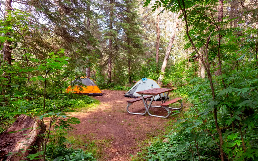 Washington Creek Campground, a National Park Service campground
