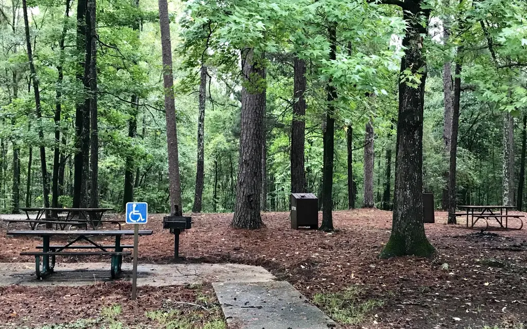 Rocky Springs Campground, Milepost 54.8, a National Park Service campground