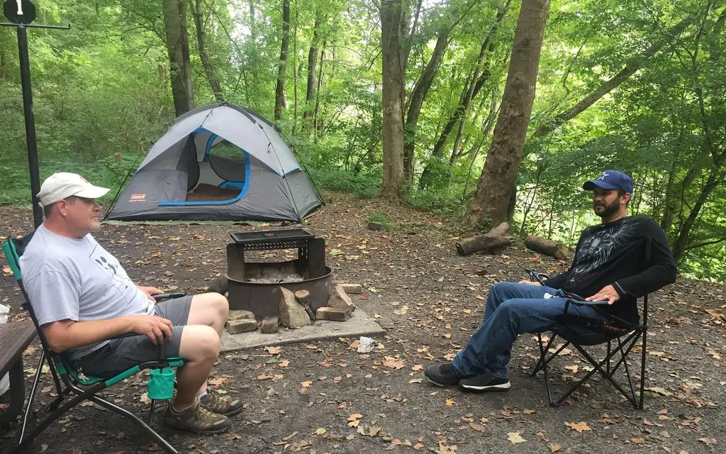 Brooklyn Campground, a National Park Service campground