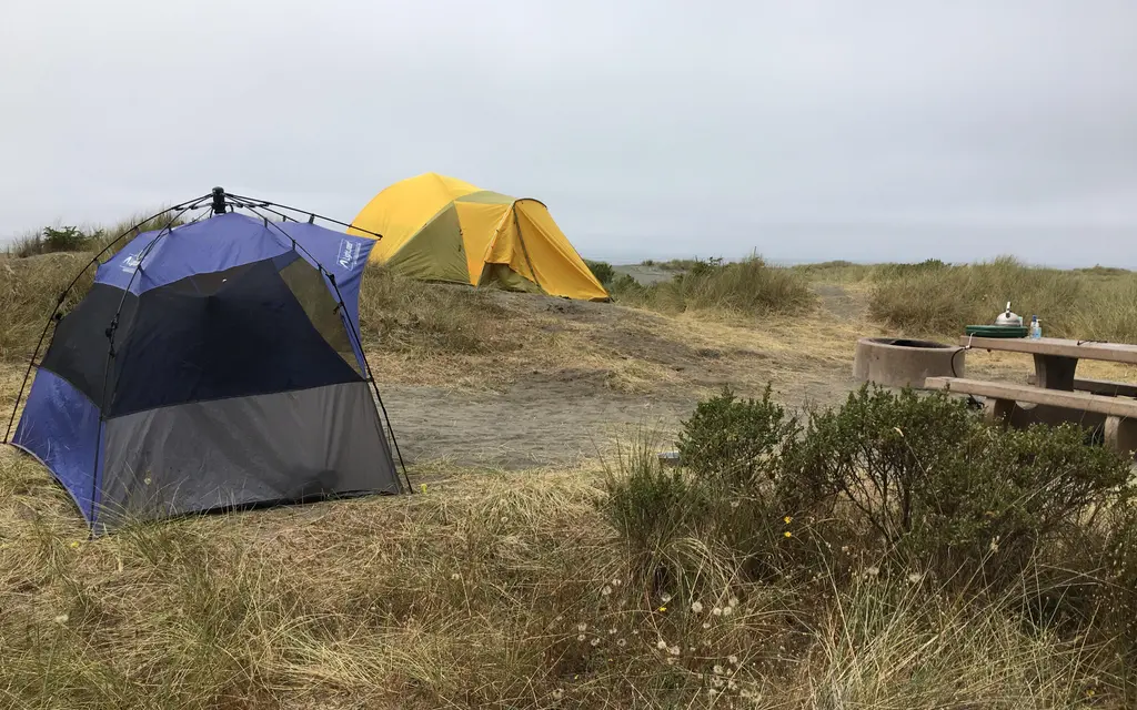 Gold Bluffs Beach Campground - Prairie Creek Redwoods State Park, a National Park Service campground