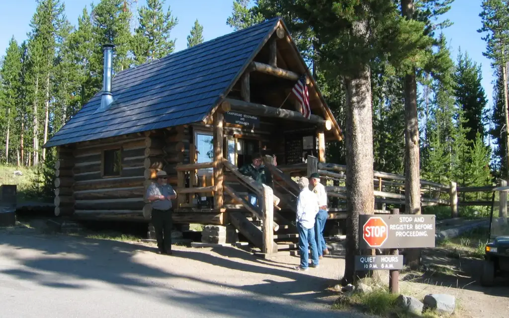 Indian Creek Campground, a National Park Service campground