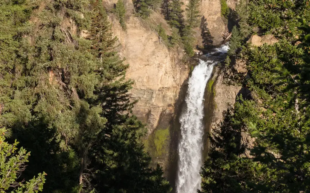 Tower Fall Campground, a National Park Service campground