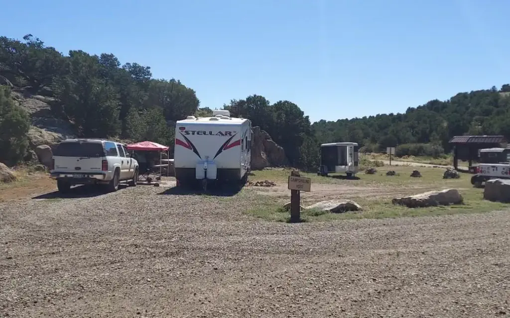 Penitente Canyon Campground, a BLM campground