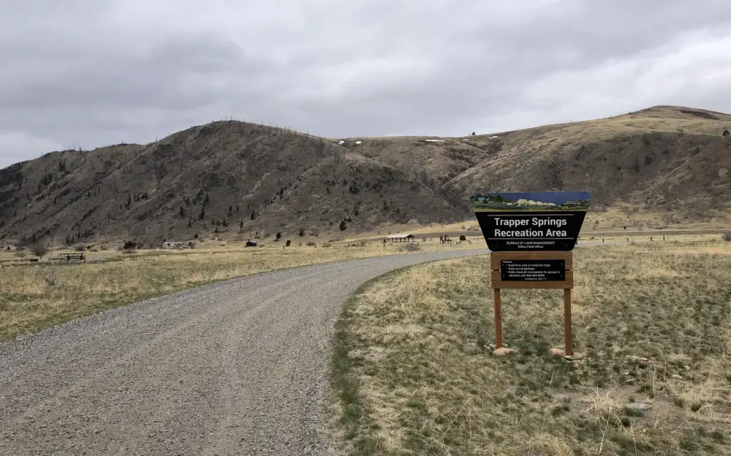 Trapper Springs, a BLM campground