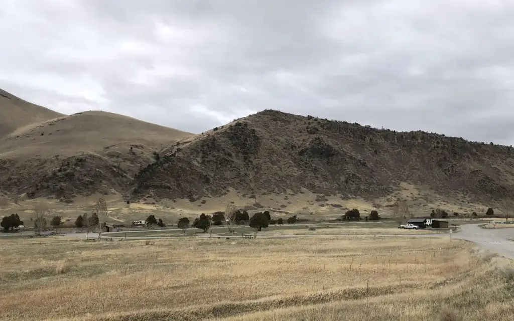 Red Mountain, a BLM campground