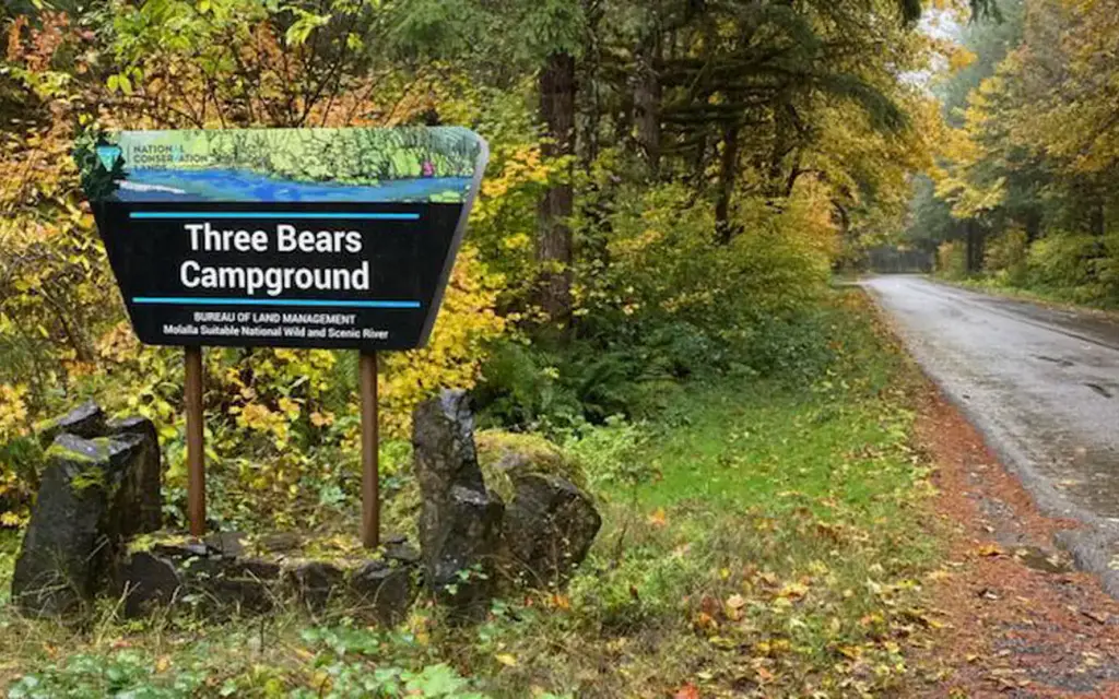 Three Bears Campground, a BLM campground