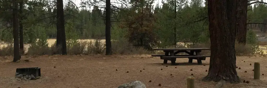 Prairie Campground, a Forest Service campground