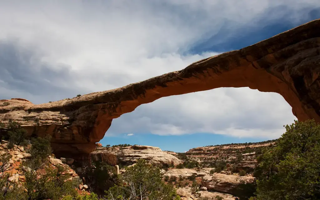 Natural Bridges Campground, a National Park Service campground