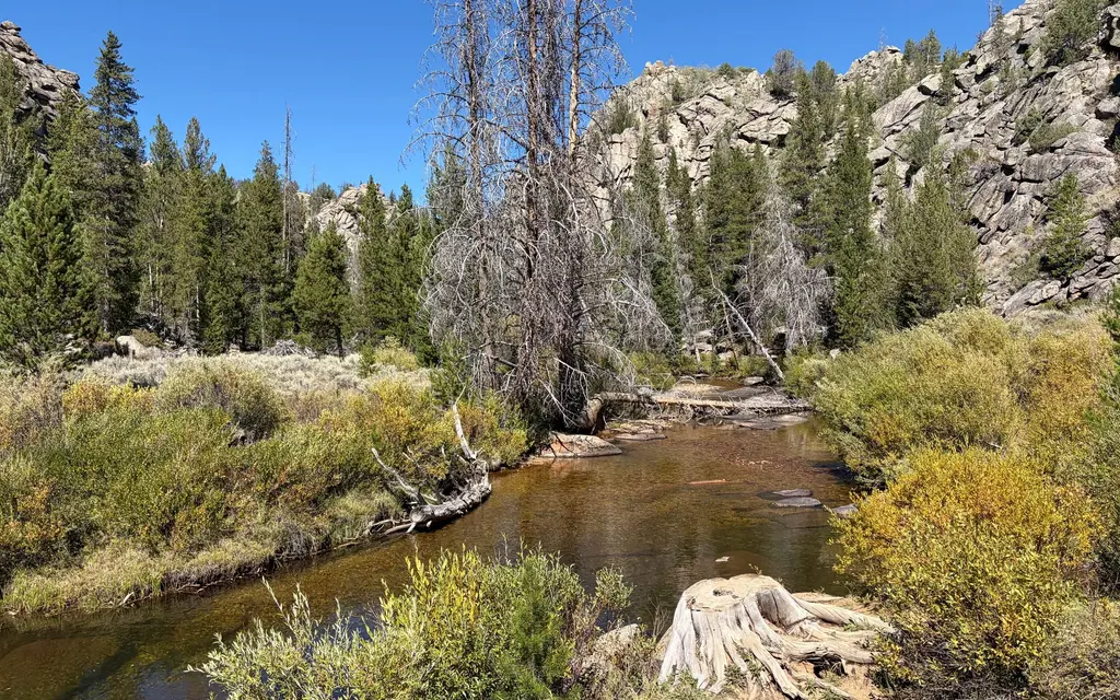 Sweetwater Bridge Campground, a BLM campground