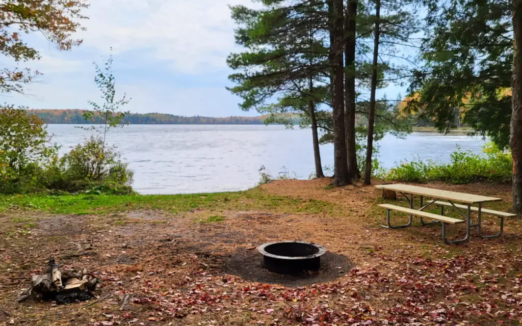 Triangle Lake Campsites, a Forest Service campground