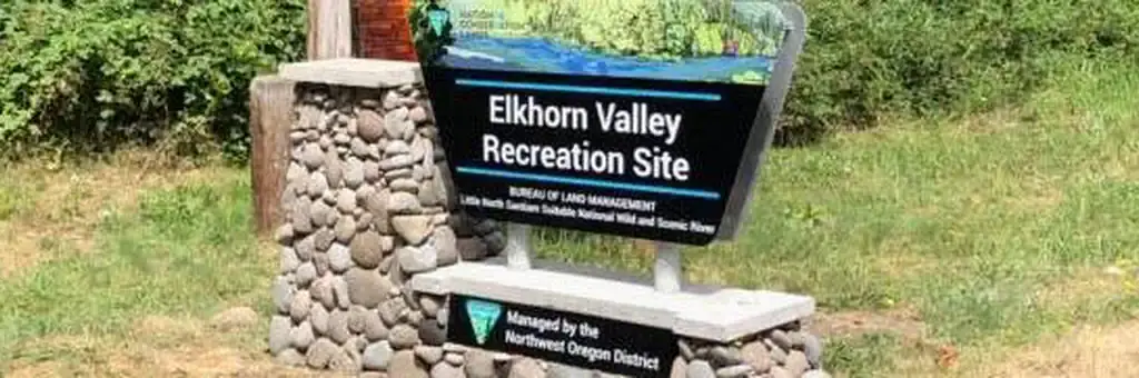 Elkhorn Valley Recreation Site, a BLM campground