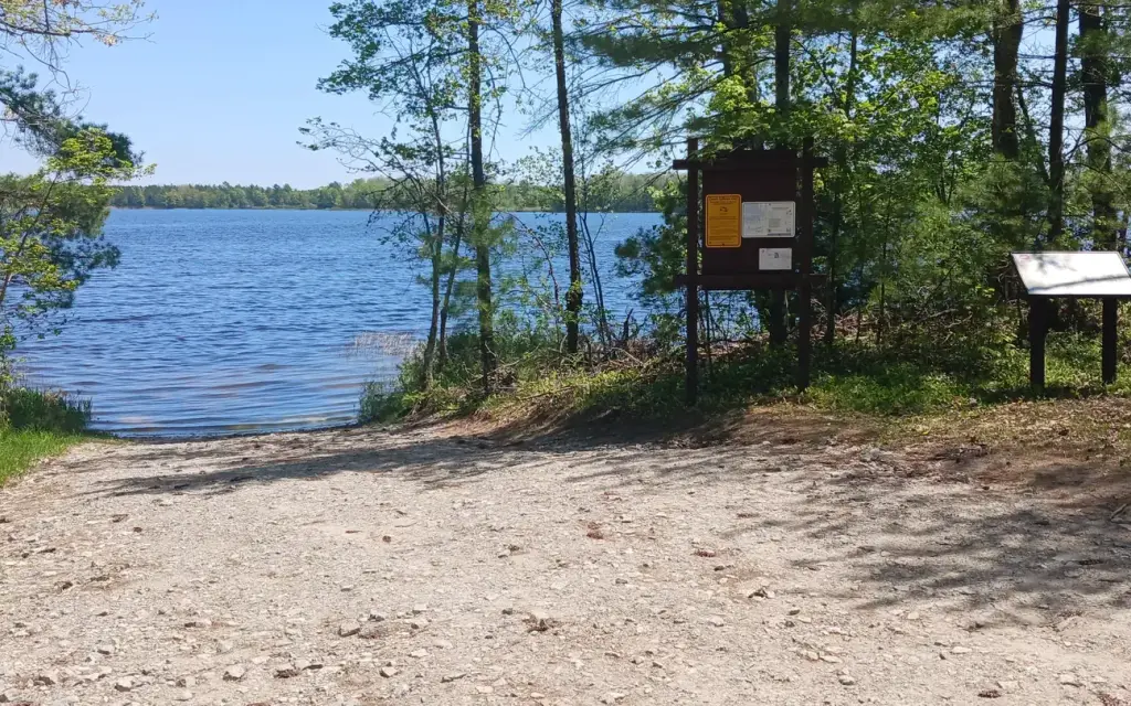 Steuben Lake Campsites, a Forest Service campground