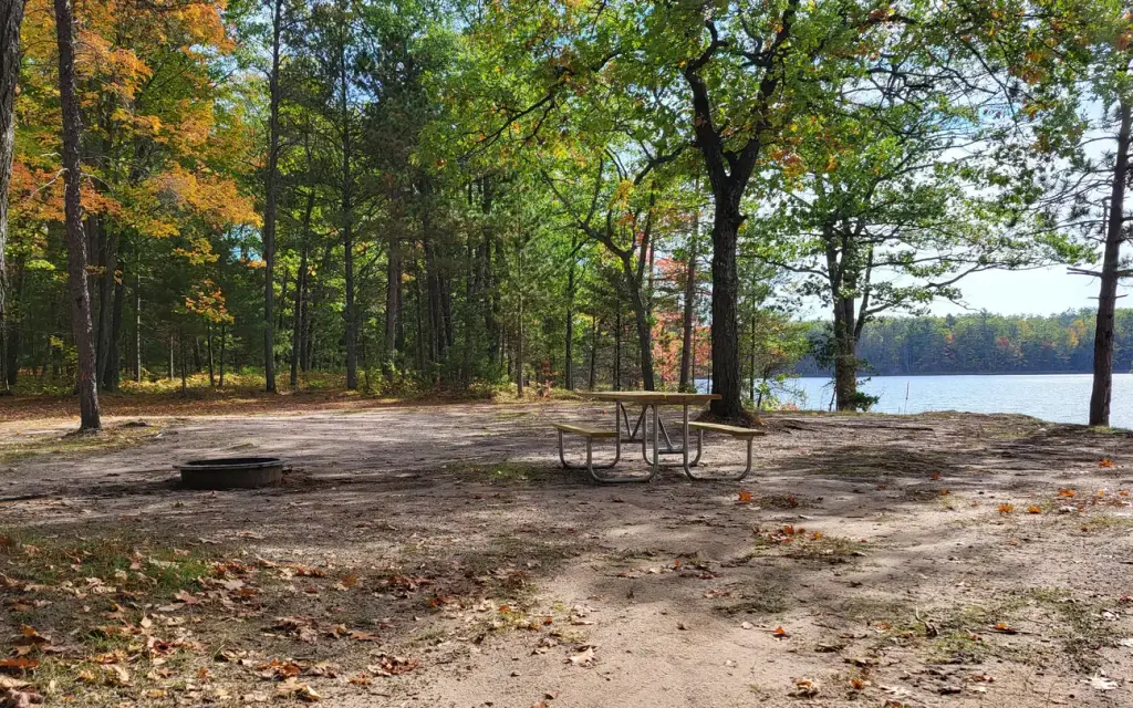 Lyman Lake Campsites, a Forest Service campground