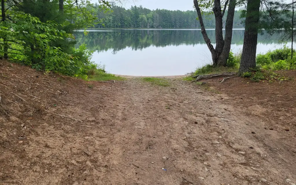 Swan Lake Campsites, a Forest Service campground
