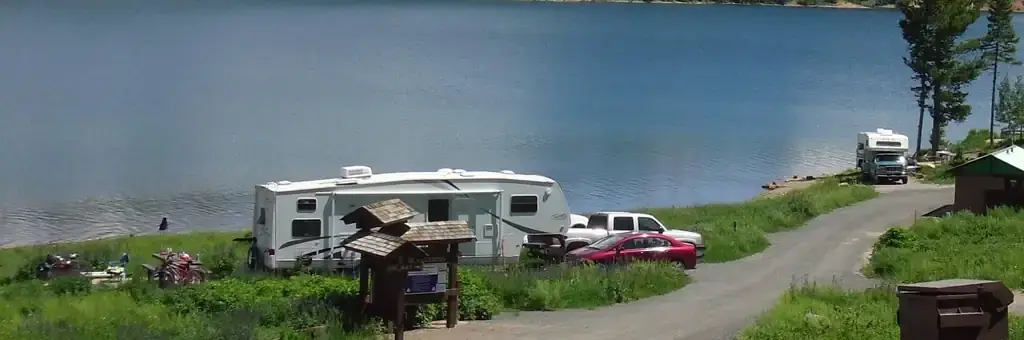 Spruces Campground, a Forest Service campground