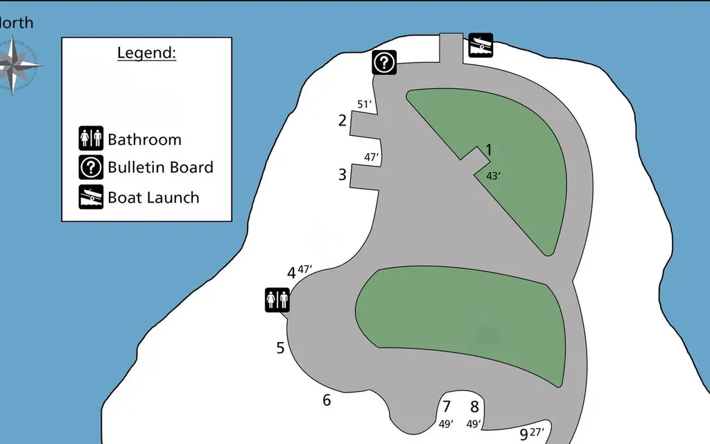 Jones Bay Campground, a National Park Service campground