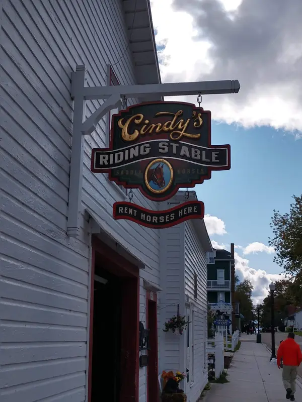 Cindy's Riding Stable, Mackinac Island, MI