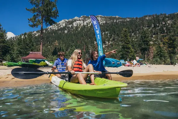 Clearly Tahoe Kayak Rentals at Sand Harbor, Incline Village, NV