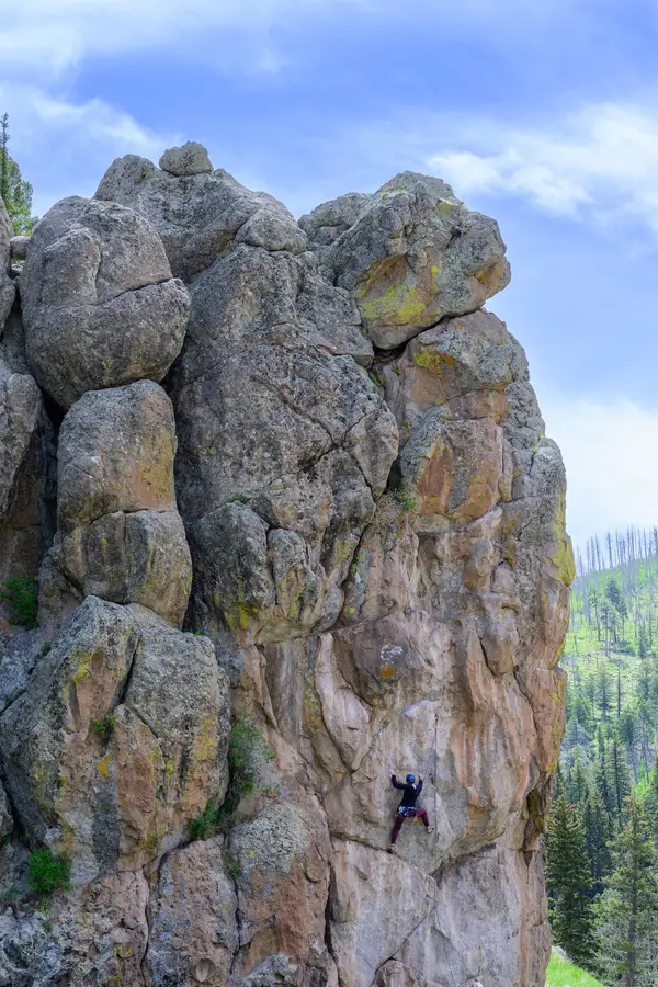 Jemez Cattle Wall - Sport Climbing