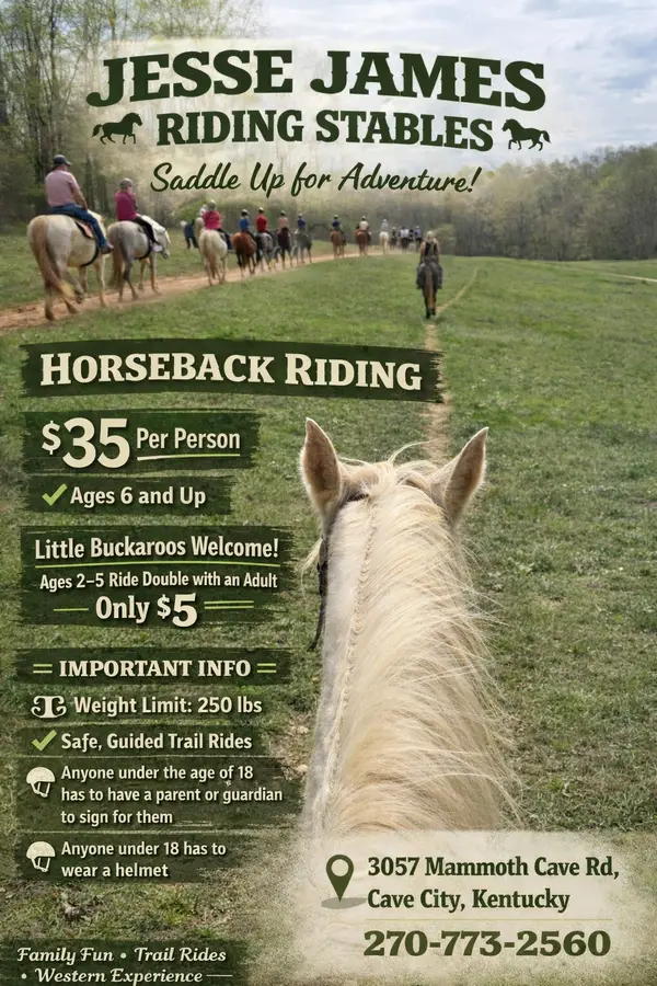 Jesse James Riding Stables & Outlaw Cave