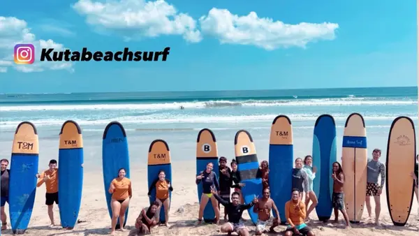 Kuta Beach Surf Lesson