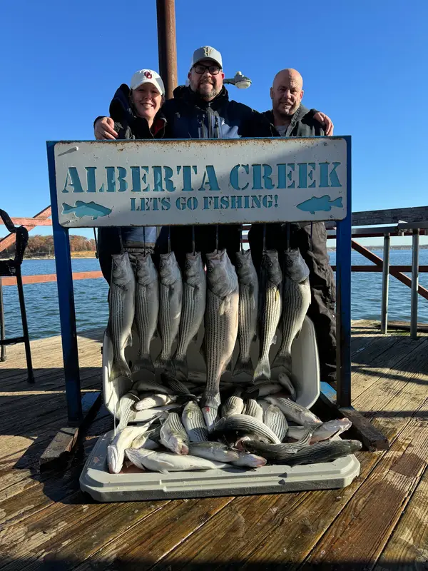 Lake Texoma Striper Fishing Guide Jerry Smith, Kingston, OK