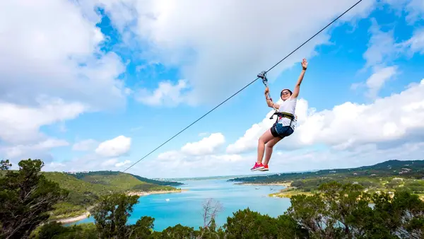 Lake Travis Zipline Adventures, Volente, TX
