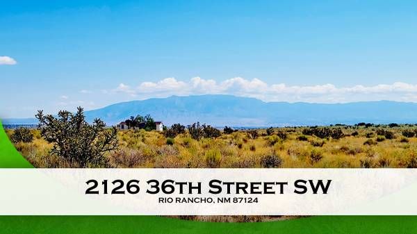 1/2 acre parcel of land in Rio Rancho - 5 minutes from Southern Blvd.