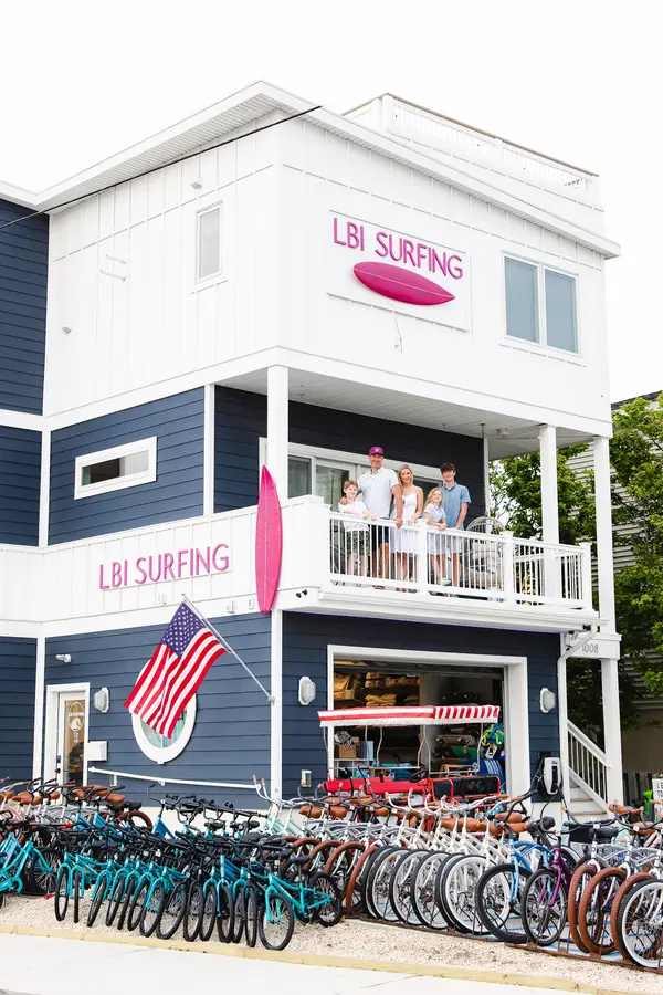 LBI Surfing and Bikes-Surf City