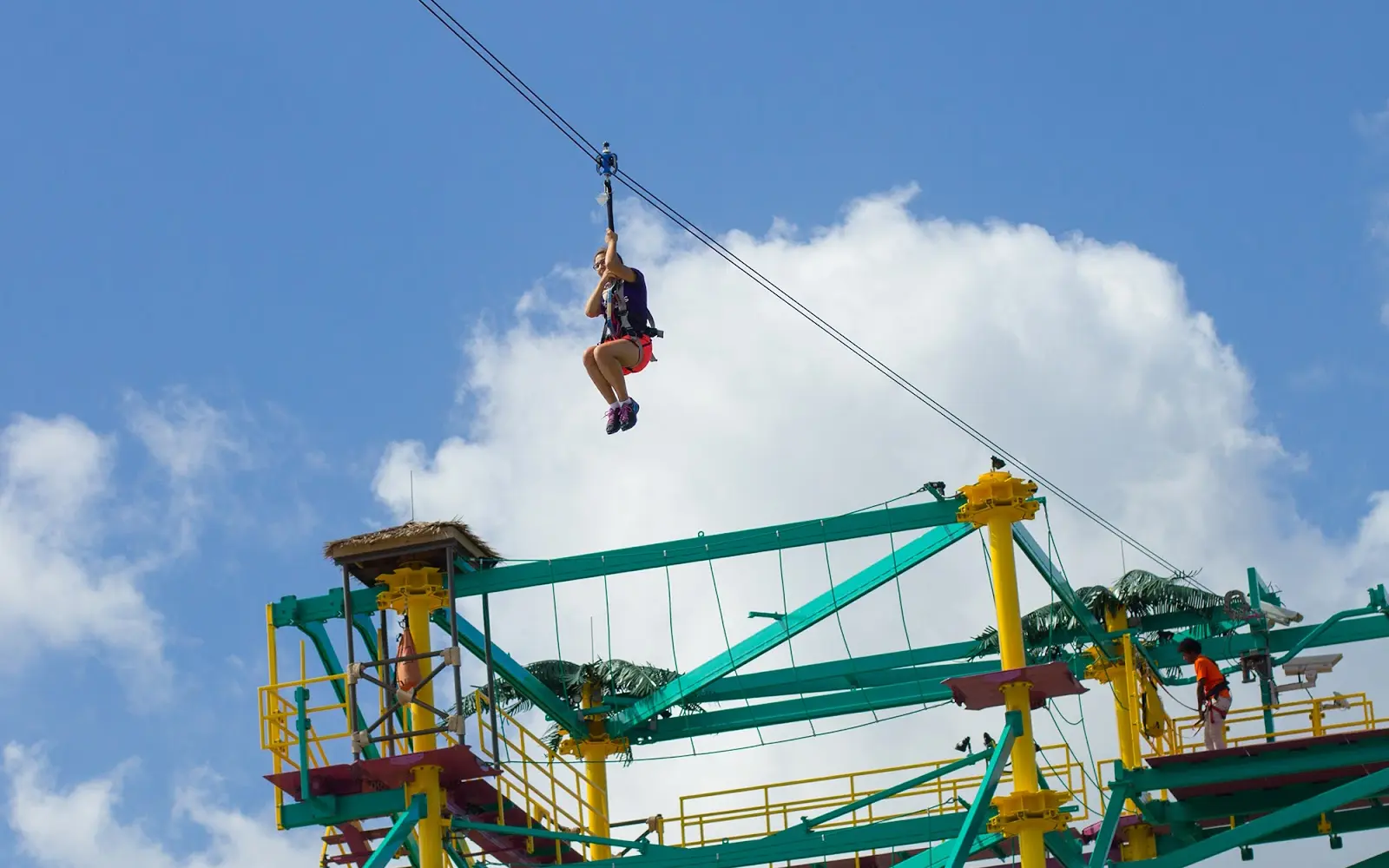 Moody Gardens Ropes Course and Zipline